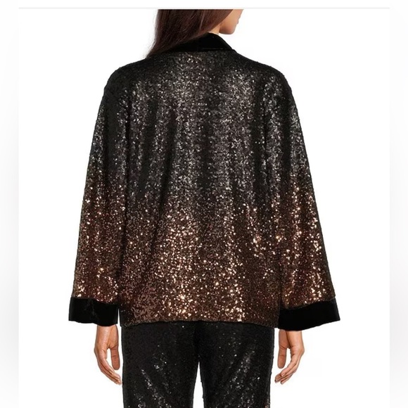 NWT JOHNNY WAS SEQUIN DORIAN KIMONO - Picture 9 of 14
